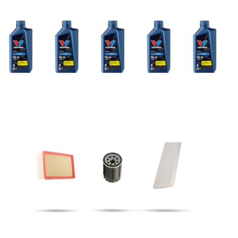 Kit tagliando 3 FILTRI e 5L OLIO compatibile con Peugeot 807 2.0 16V 100kw dal 2002 (1/5)