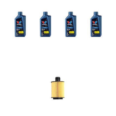 Kit filtro olio e 4L compatibile con Fiat Tipo II 1.3 D Multijet 70kw dal 2015 (1/3)