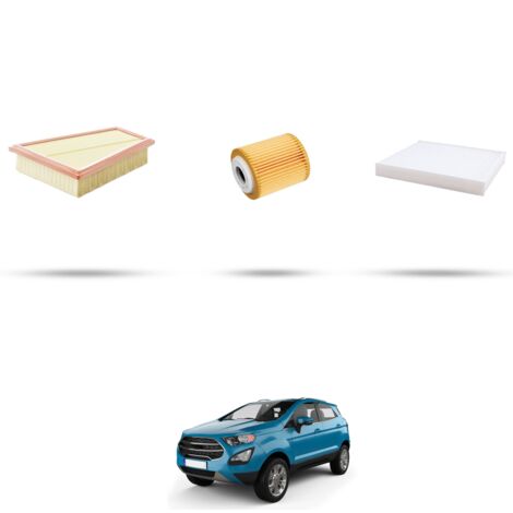 Kit tagliando 3 filtri compatibile con Ford Ecosport 1.5 tdci 88kw dal 2019 (1/4)