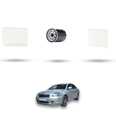 Kit tagliando 3 filtri compatibile con Toyota Avensis II (T25) 2.4 16v 120kw Dal 2003 al 2008 (1/4)