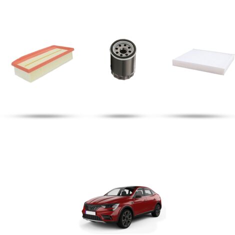Kit tagliando 3 filtri compatibile con Reanult Arkana 1.6 84Kw dal 2019 (1/4)