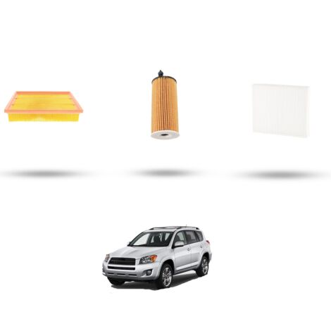Kit tagliando 3 filtri compatibile con Toyota Rav IV 2.0 D4-D 105kw Dal 2015 (1/4)