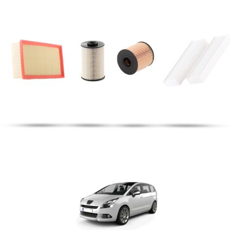 Kit tagliando 4 filtri compatibile con Peugeot 5008 2.0 HDI 100kw dal 2012 (1/5)