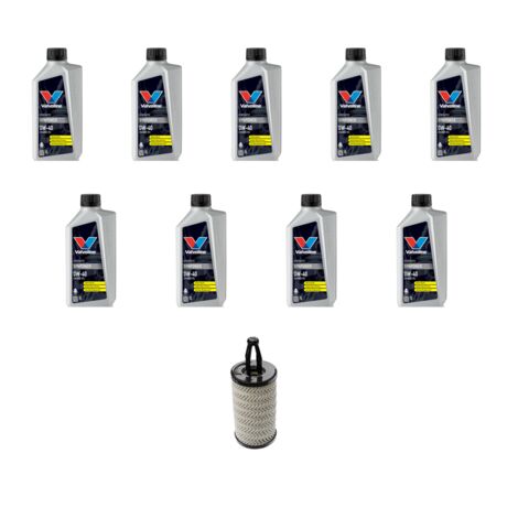 Kit filtro olio e 9L compatibile con Mercedes Classe M (W166) 500 300kw Dal 2012 (1/3)