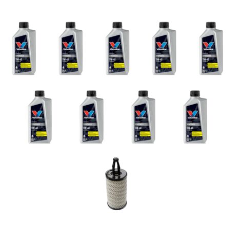 Kit filtro olio e 9L compatibile con Mercedes CLS (C218) 500 300kw Dal 2011 (1/3)