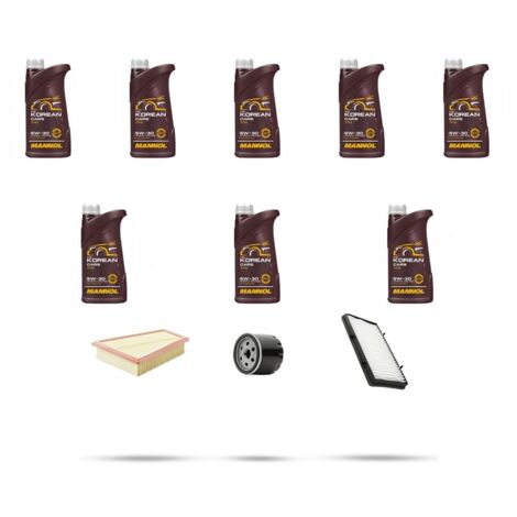 Kit tagliando 3 FILTRI e 8L OLIO compatibile con Nissan Primastar 2.0 86kw Dal 2006 (1/4)