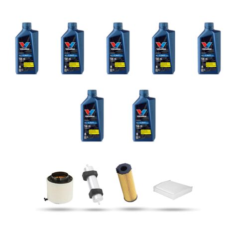Kit tagliando 4 FILTRI e 7L OLIO compatibile con Audi A5 (8T3,8F7,8TA) 2.7 tdi 140kw dal 2007 (1/5)