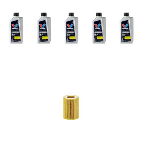 Kit filtro olio e 5L compatibile con Bmw x5 (F15,F85) 4Oe 230kw dal 2015 (1/3)