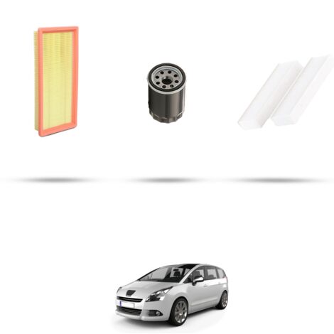 Kit tagliando 3 filtri compatibile con Peugeot 5008 1.2 E-THP 96kw dal 2015 (1/4)
