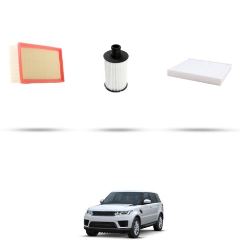 Kit tagliando 3 filtri compatibile con Land Rover Sport II (LW,L494) 5.0 V8 423kw dal 2017 (1/4)