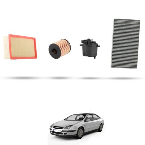 Kit tagliando 4 filtri compatibile con Citroen C5 2.2 hdi 120kw dal 2006 (1/5)