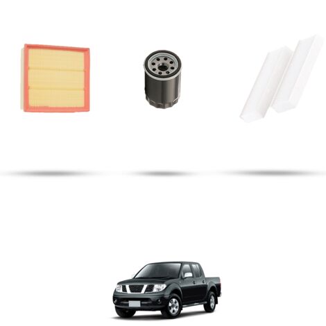 Kit tagliando 3 filtri compatibile con Nissan Navara (D40) 4.0 198kw Dal 2005 (1/4)