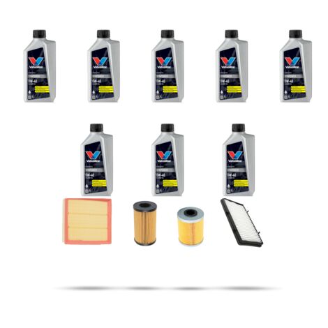 Kit tagliando 4 FILTRI e 8L OLIO compatibile con Renault Trafic II 2.5 dci 84kw dal 2007 (1/5)