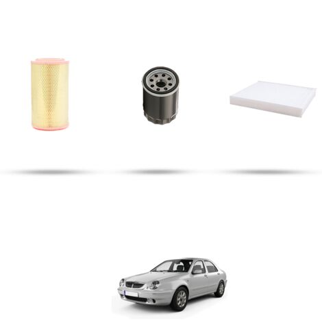 Kit tagliando 3 filtri compatibile con Lancia Lybra 1.6 16V 76kw dal 1999 (1/4)