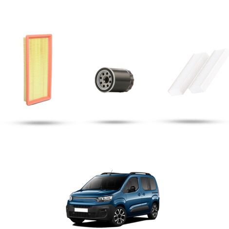 Kit tagliando 3 filtri compatibile con Fiat Doblo 1.2 PureTech 81kw dal 2022 (1/4)
