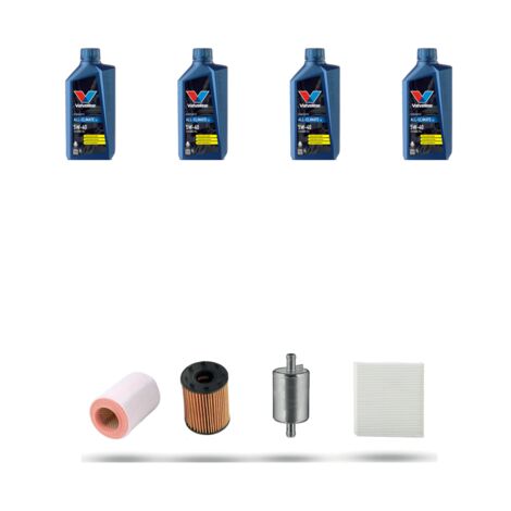 Kit tagliando 4 FILTRI e 4L OLIO compatibile con Alfa Romeo Giulietta (940) 1.4 Bifuel 88kw dal 2011 (1/5)