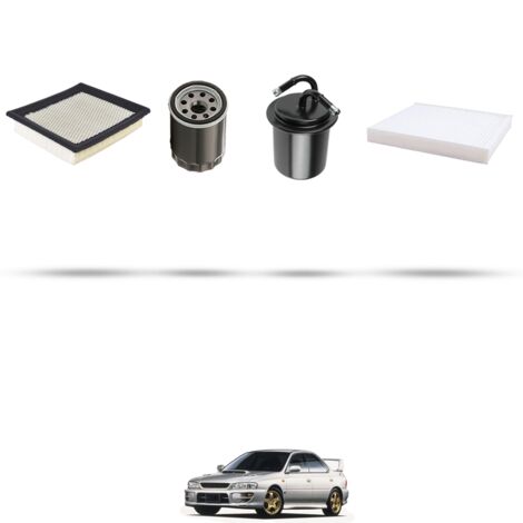Kit tagliando 4 filtri compatibile con Subaru Impreza II 2.5 WRX STI 206kw dal 2005 (1/5)