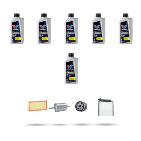 Kit tagliando 4 FILTRI e 6L OLIO compatibile con Renault Clio III 2.0 16V 147kw Dal 2006 (1/5)