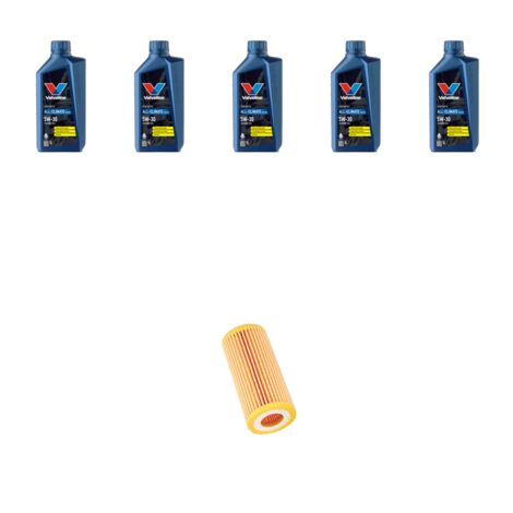 Kit filtro olio e 5L compatibile con Audi A6 (C7) 2.0 tfsi 185kw dal 2014 (1/3)
