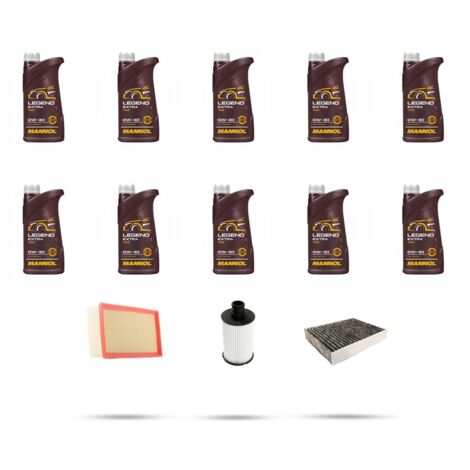 Kit tagliando 3 FILTRI e 10L OLIO compatibile con Land Rover Defender (L663) 3.0 D300 MHEV 221kw dal 2020 (1/4)
