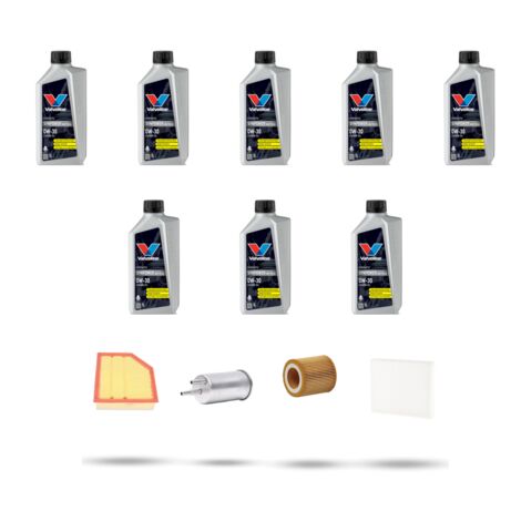Kit tagliando 3 FILTRI e 8L OLIO compatibile con Volvo S80 II 3.2 175Kw dal 2006 al 2010 (1/5)