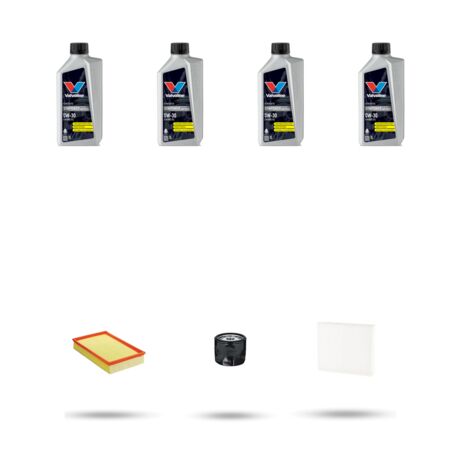 Kit tagliando 3 FILTRI e 4L OLIO compatibile con Seat Ibiza V 1.0 MPI 59kw Dal 2018 (1/5)