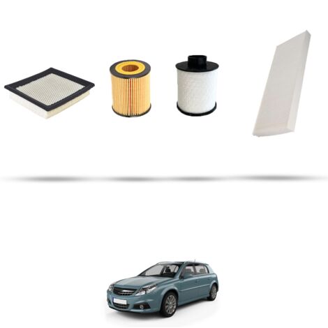 Kit tagliando 4 filtri compatibile con Opel Signum 1.9 CDTI 74kw Dal 2005 (1/5)