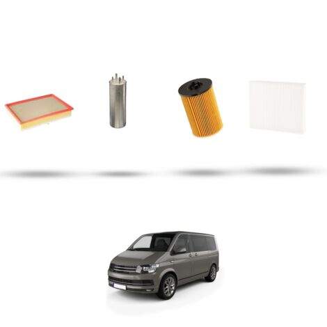 Kit tagliando 4 filtri compatibile con Vw Transporter 2.0 TDI (SF/SG) 66Kw dal 2019 (1/5)
