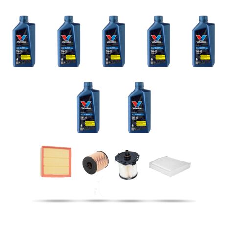 Kit tagliando 4 FILTRI e 7L OLIO compatibile con Ford Tourneo Custom 2.2 TDCi 114kw dal 2012 (1/5)