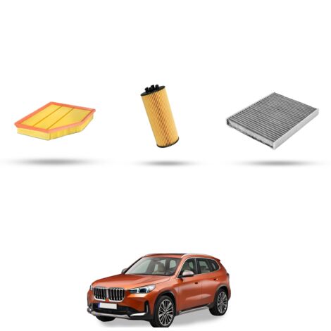 Kit tagliando 3 filtri compatibile con Bmw x1 (U11) 30e 240kw dal 2022 (1/4)