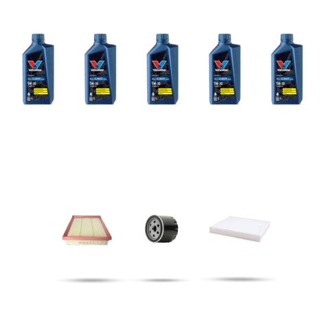 Kit tagliando 3 FILTRI e 5L OLIO compatibile con Toyota Rav V 2.5 Hybrid 160Kw Dal 2018 (1/5)