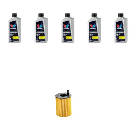 Kit filtro olio e 5L compatibile con Ford C-Max II 1.5 tdci 77kw dal 2015 (1/3)