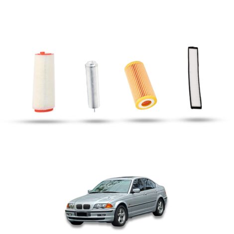 Kit Tagliando 4 filtri compatibile con BMW Serie 3 (E46) 330xd 150kw dal 2003 (1/5)