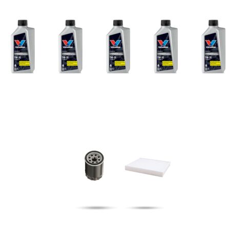 Kit tagliando 4 FILTRI e 5L OLIO compatibile con MASERATI GRECALE 2.0T GT Mild Hybrid 221kw dal 2022 (1/4)
