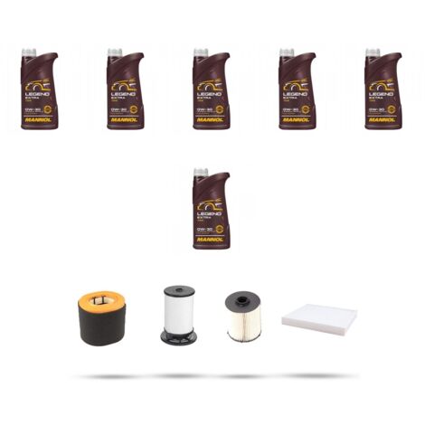 Kit tagliando 4 FILTRI e 6L OLIO compatibile con Fiat Ducato 2.2 D 103kw dal 2021 (1/5)