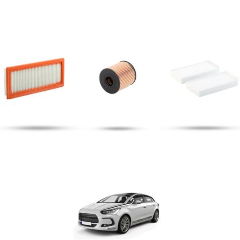 Kit tagliando 3 filtri compatibile con Citroen Ds5 1.6 Thp 115kw dal 2011 (1/4)