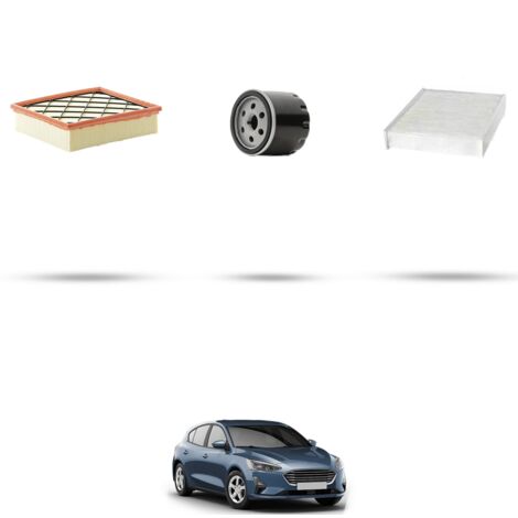 Kit tagliando 3 filtri compatibile con Ford Focus IV 1.5 Ecoboost 110kw dal 2018 (1/4)