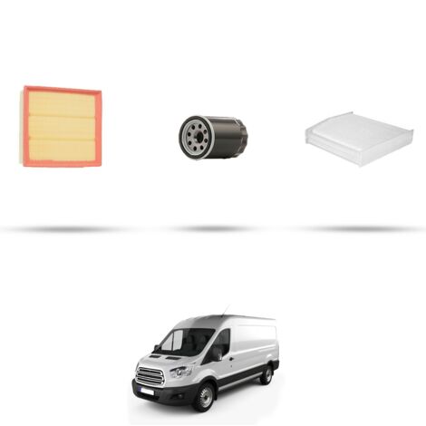 Kit tagliando 3 filtri compatibile con Ford Transit 2014 2.0 EcoBlue 118kw dal 2021 (1/4)