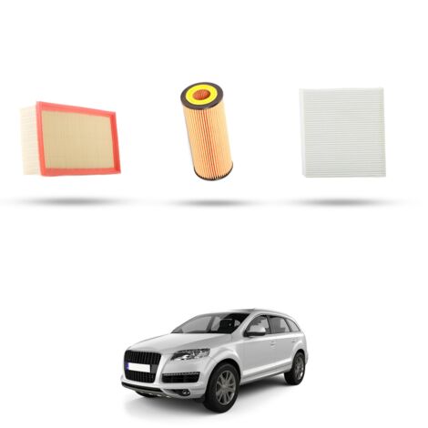 Kit Tagliando 3 filtri compatibile con Audi Q7 (4L) 3.0 tfsi 206kw dal 2011 (1/4)