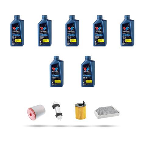 Kit tagliando 4 FILTRI e 7L OLIO compatibile con Audi ALLROAD III (4GH) 3.0 TDI 230kw dal 2012 (1/5)