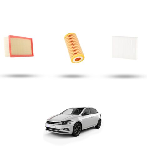 Kit tagliando 3 filtri compatibile con Vw Polo VI (AW) 2.0 GTI 147kw Dal 2017 (1/4)