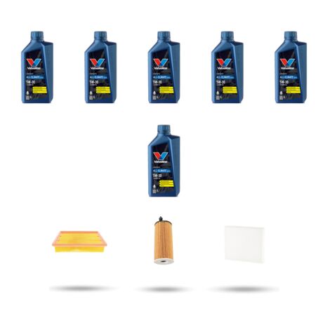 Kit tagliando 3 FILTRI e 6L OLIO compatibile con Toyota Avensis III (T27) 2.0 D-4D 105kw Dal 2015 (1/5)
