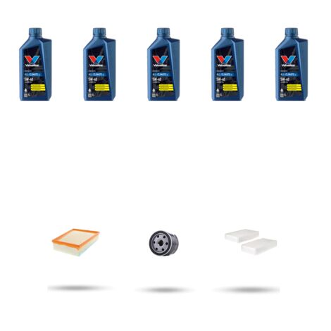 Kit tagliando 3 FILTRI e 5L OLIO compatibile con Renault Kangoo II 1.5 Dci 50kw Dal 2008 (1/5)