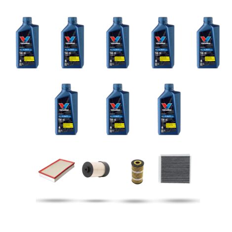 Kit tagliando 4 FILTRI e 8L OLIO compatibile con Renault Trafic III 1.6 Dci 107kw dal 2015 (1/5)
