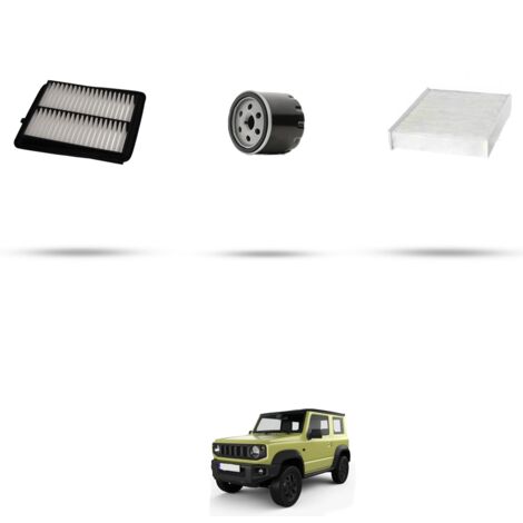 Kit tagliando 3 filtri compatibile con Suzuki Jimny II 1.5 75KW DAL 2018 (1/4)