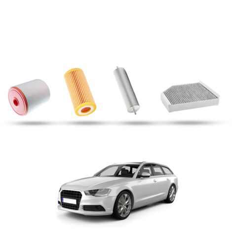 Kit Tagliando 4 filtri compatibile con Audi A6 (C7) 3.0 tdi 155kw dal 2014 (1/5)