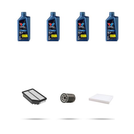 Kit tagliando 3 FILTRI e 4L OLIO compatibile con Hyundai ix20 1.6 16v 92kw dal 2010 (1/5)