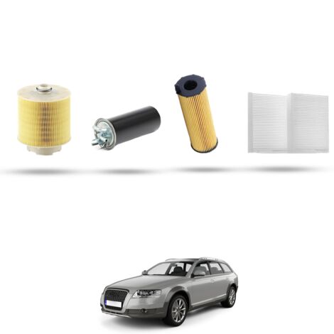 Kit Tagliando 4 filtri compatibile con Audi ALLROAD II (4FH) 3.0 TDI 176kw dal 2008 (1/5)