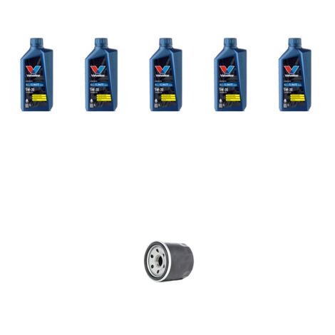 Kit filtro olio e 5L compatibile con Renault Talisman 1.5 DCI 81kw Dal 2015 (1/3)