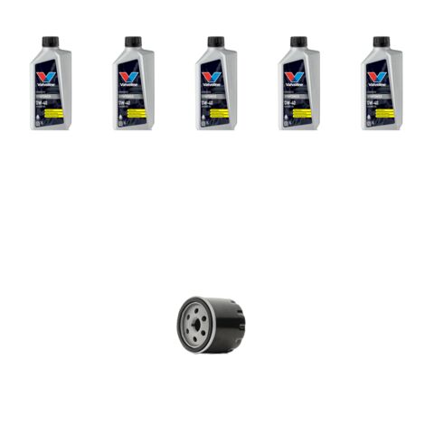 Kit filtro olio e 5L compatibile con Renault Clio III 1.5 DCI 48kw Dal 2005 (1/3)
